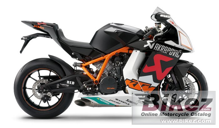 Big KTM 1190 rc8 r akrapovic limited edition picture and wallpaper from Bikez.com